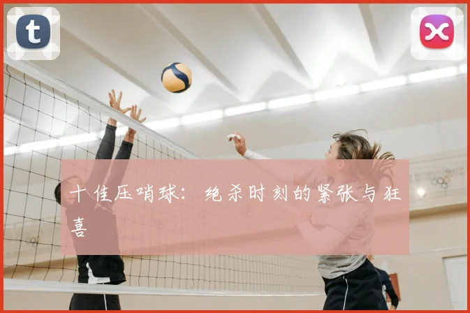 十佳压哨球：绝杀时刻的紧张与狂喜